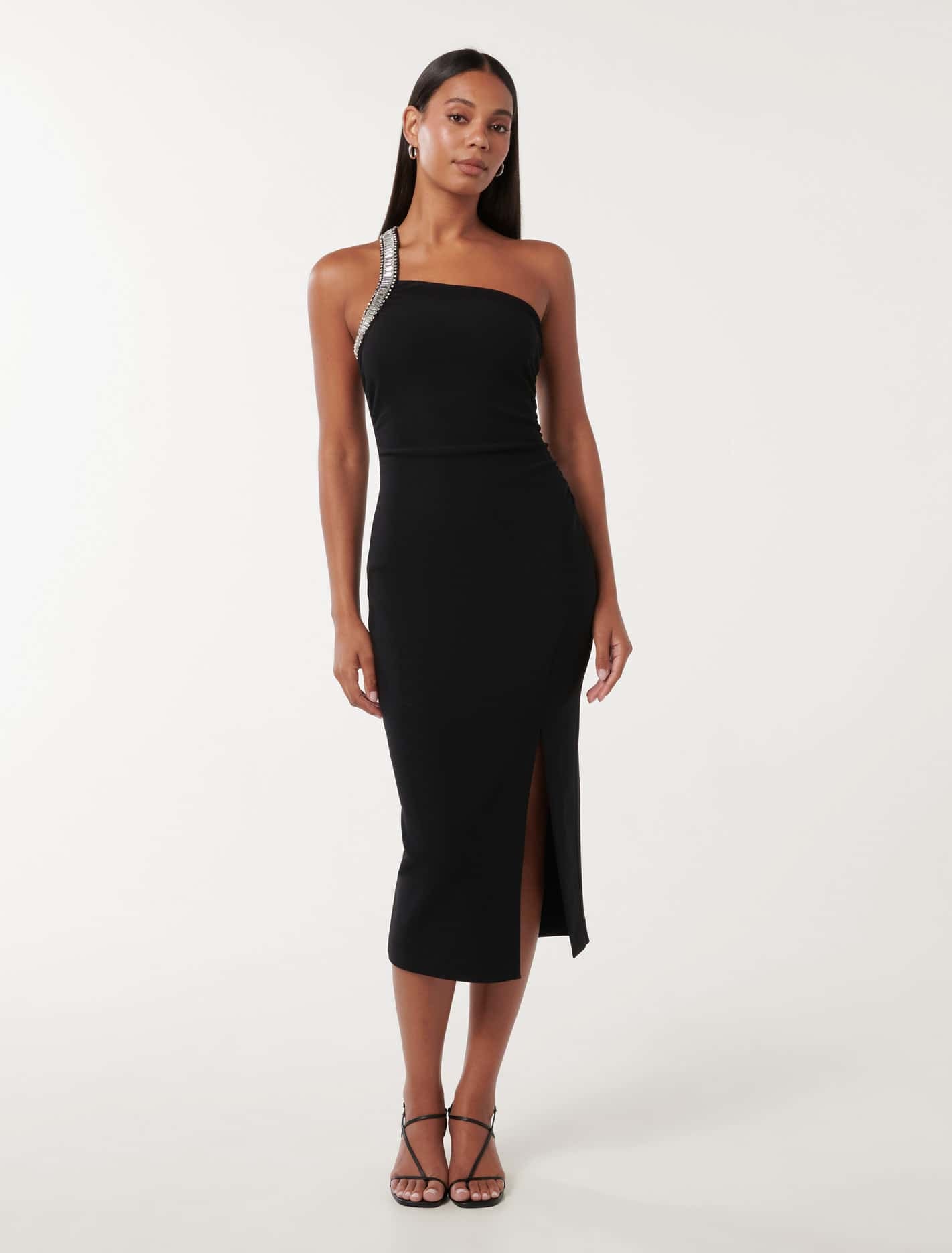 Irene Embellished Bodycon Dress Black – Ever New