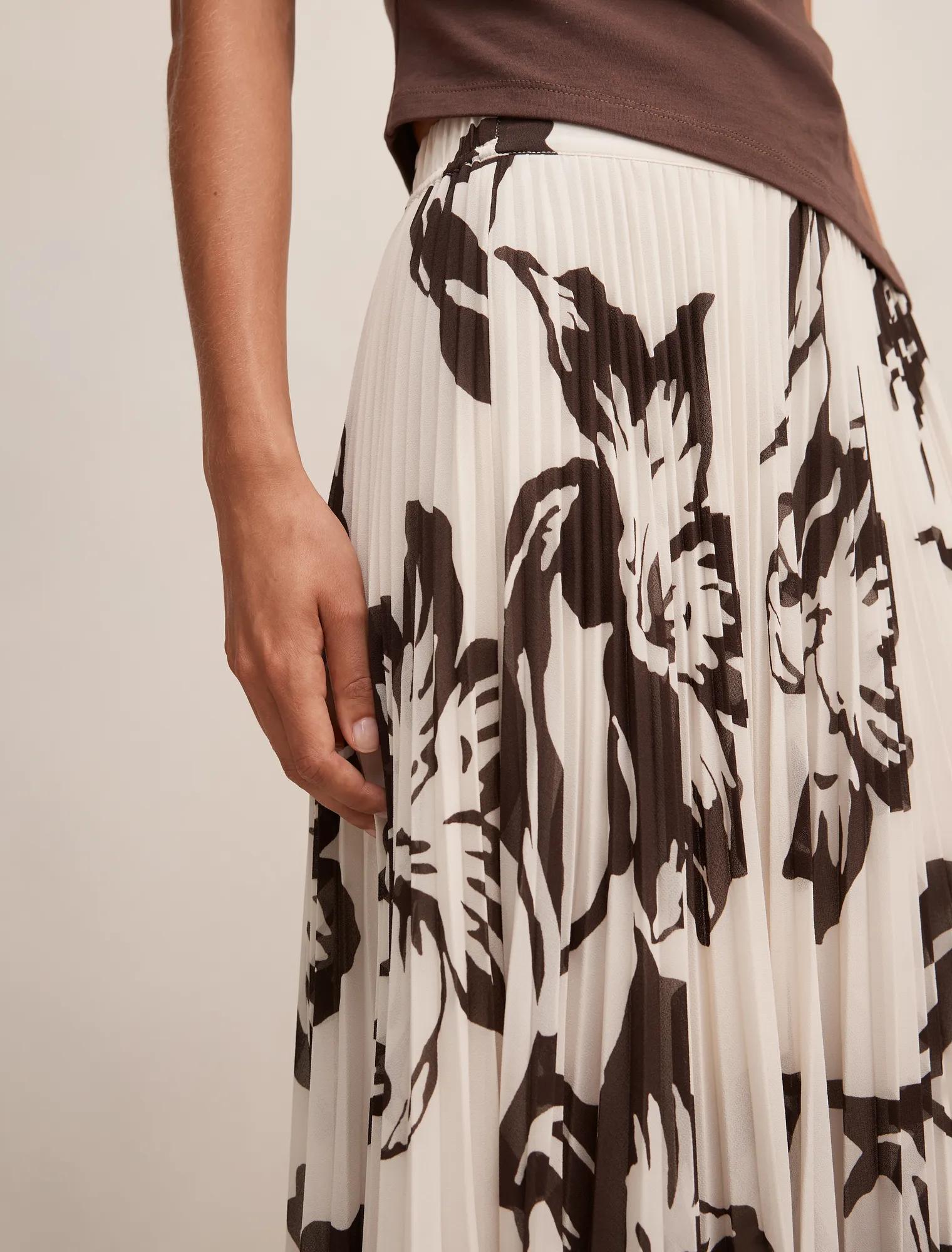 Aurora Pleated Skirt Hoxton Floral