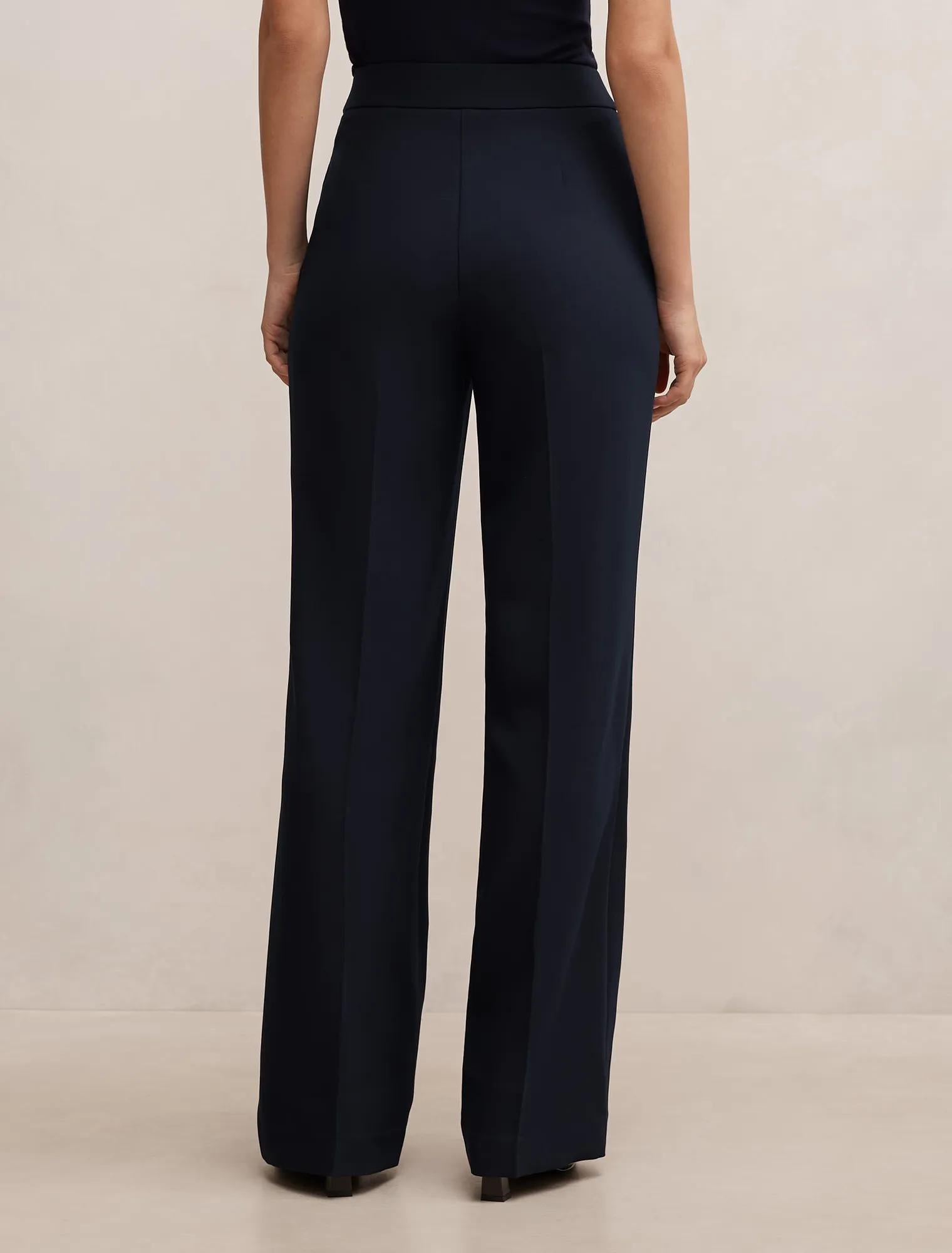 Marissa Wide Leg Pant Dark Navy