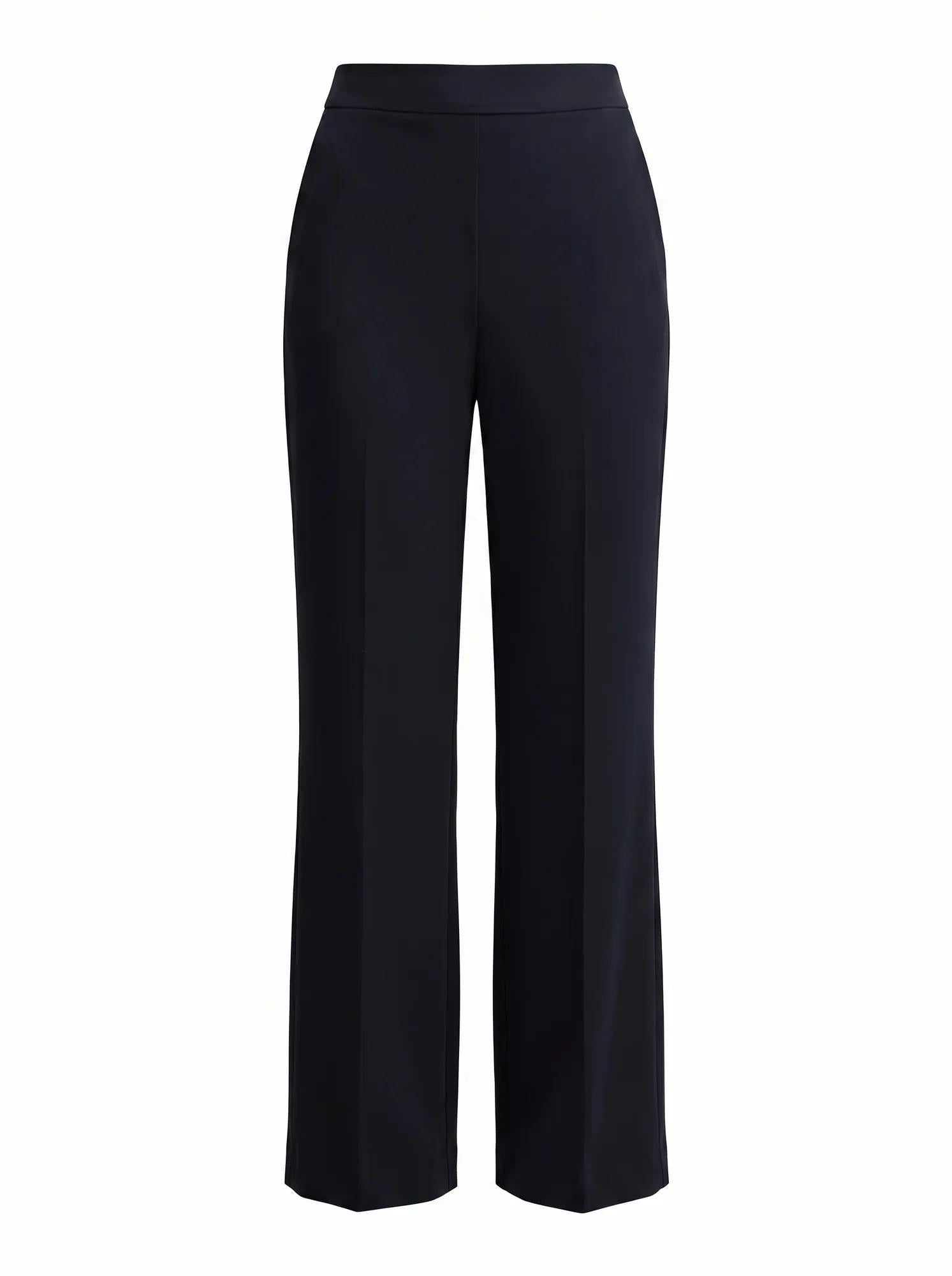 Marissa Wide Leg Pant Dark Navy_mannequin