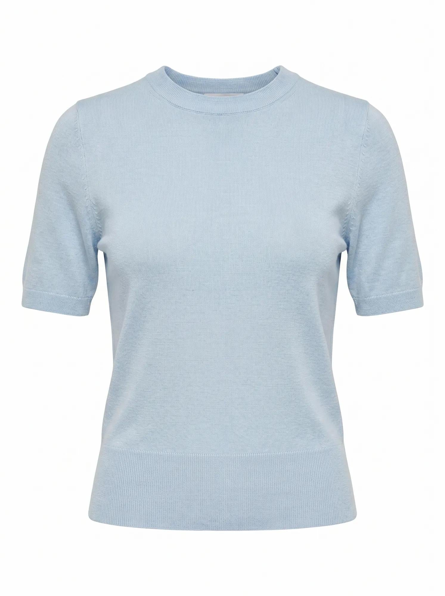 Maisie Short Sleeve Tee Soft Blue