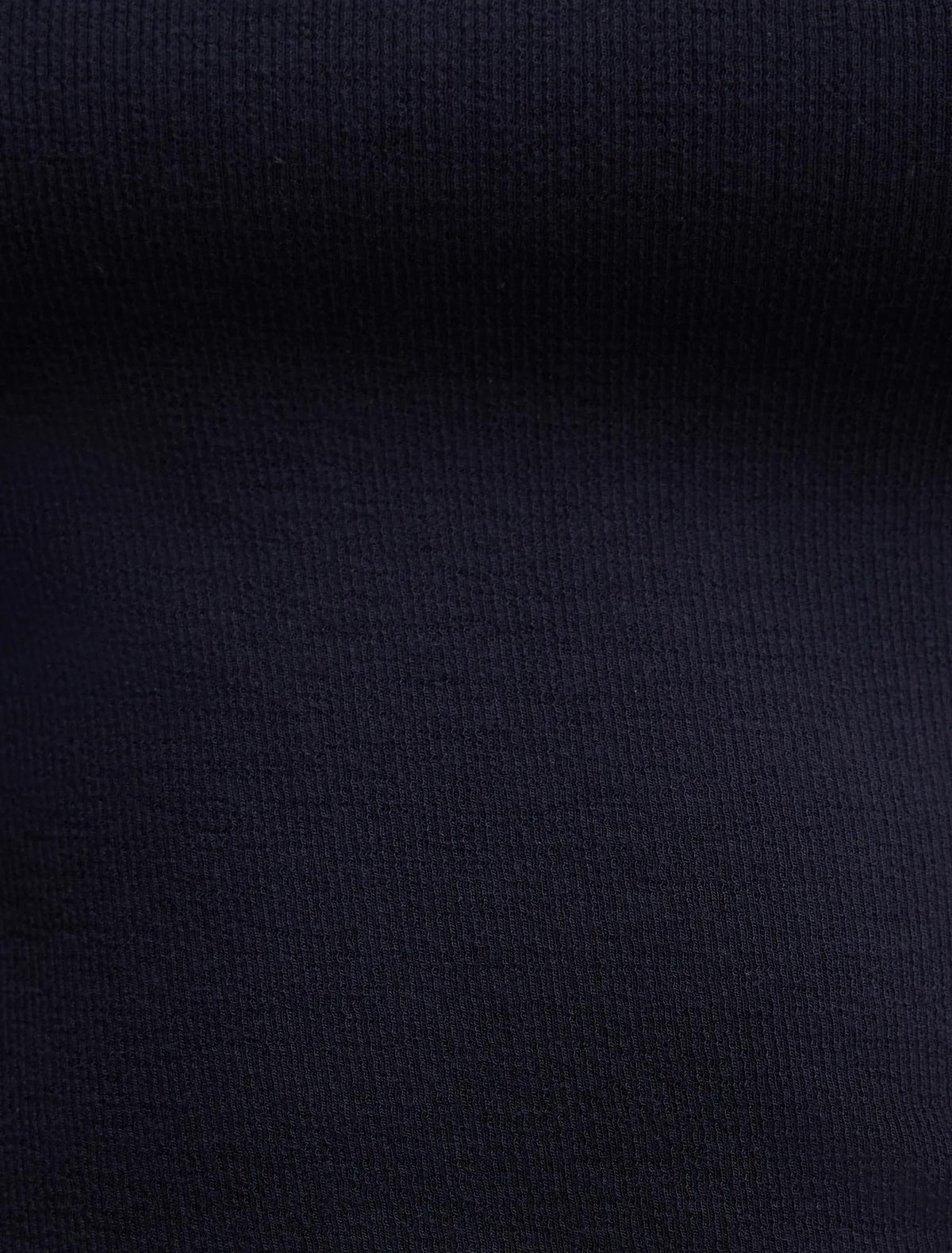 Andie Boat Neck Baby Tee Navy