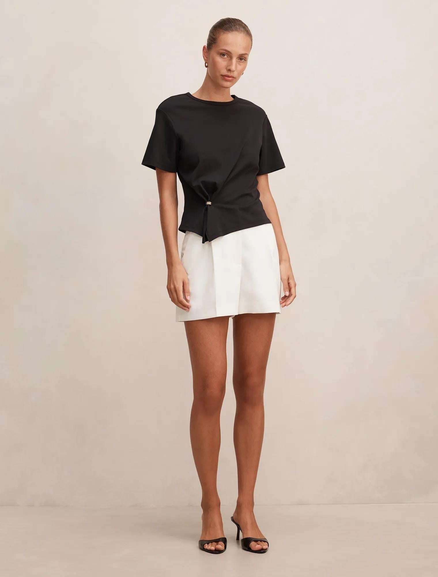 Winslet Tailored Short Porcelain