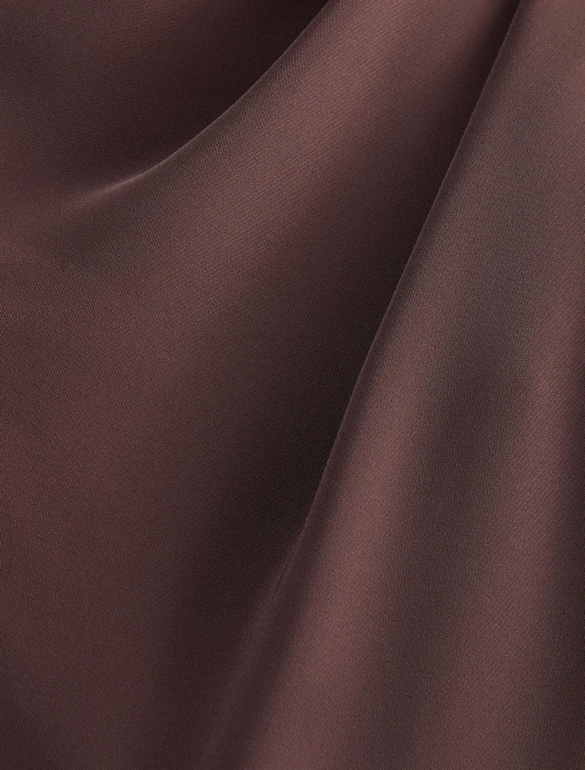 Kylee Button Neck Dress Chocolate Freckle