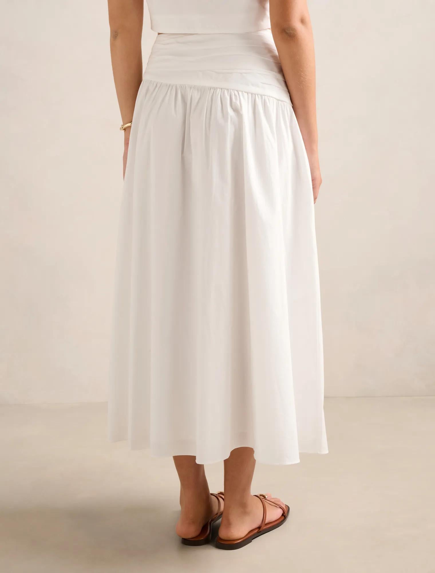 Dottie Hardware Maxi Skirt Porcelain Co-Ord