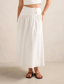 Dottie Hardware Maxi Skirt Porcelain Co-Ord