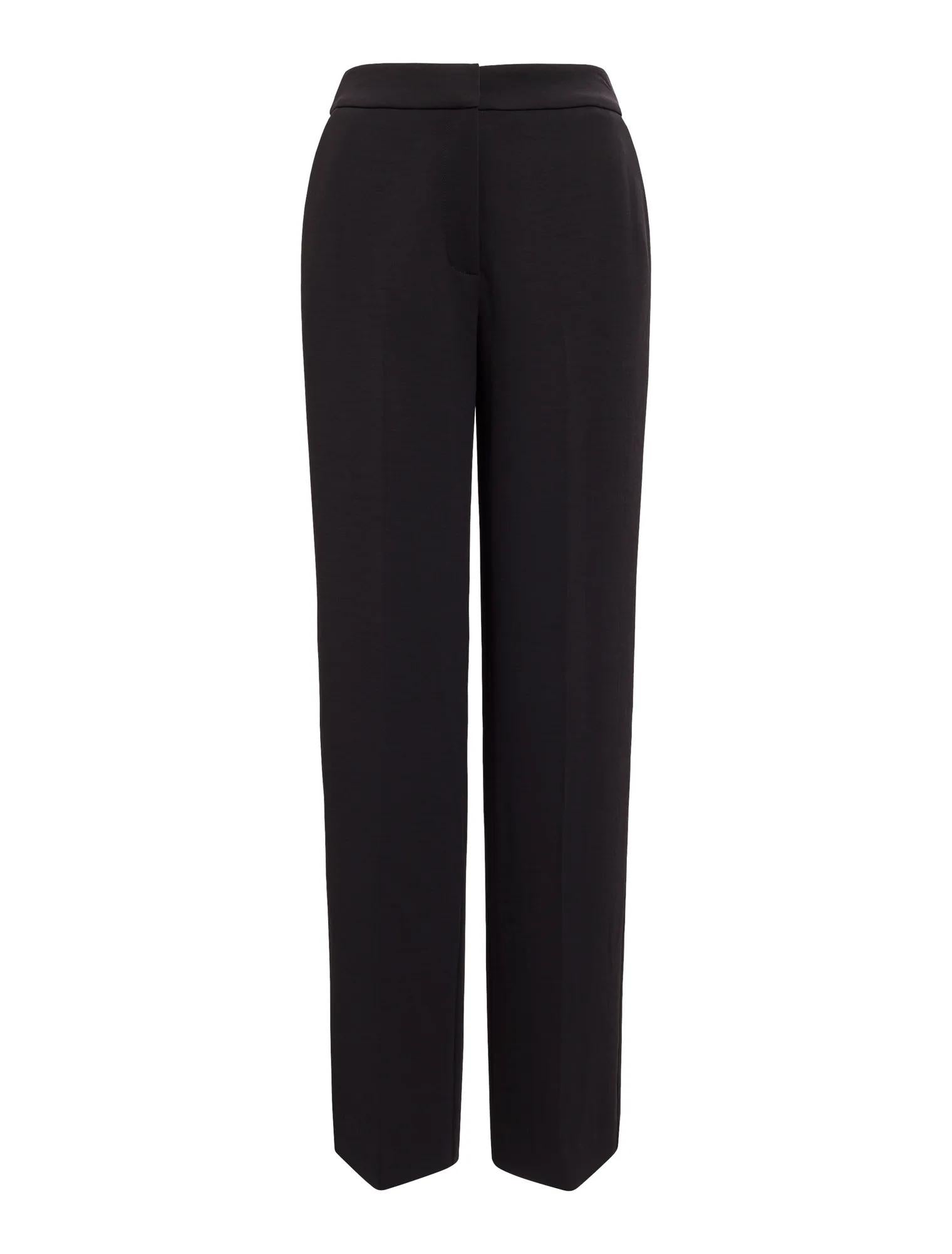 Dani Tailored Straight Leg Pants Black