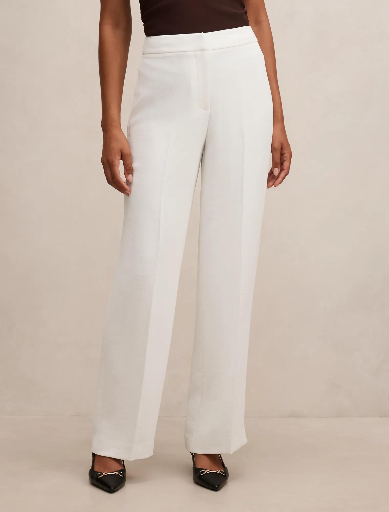 Dani Straight Leg Pants Porcelain