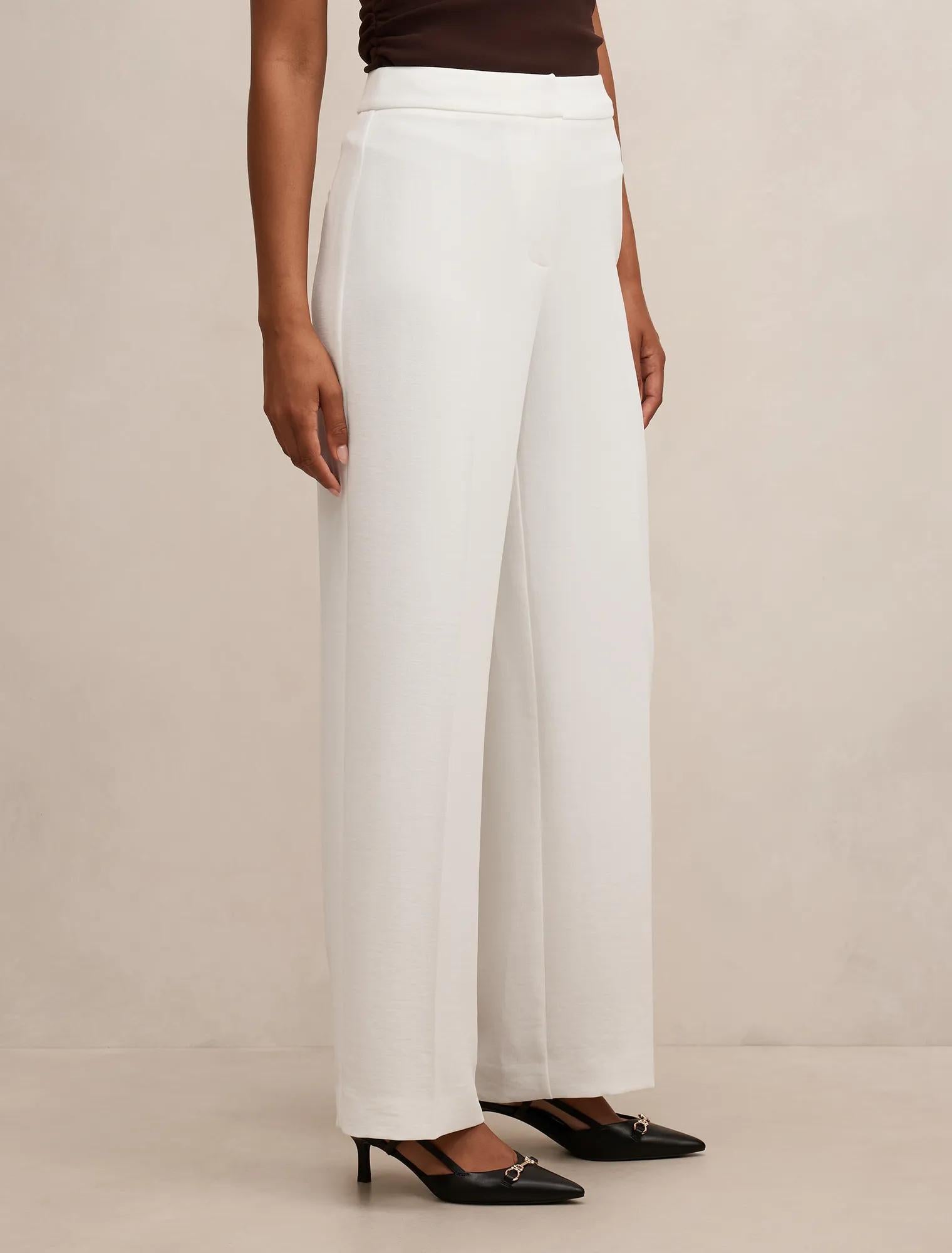 Dani Straight Leg Pants Porcelain