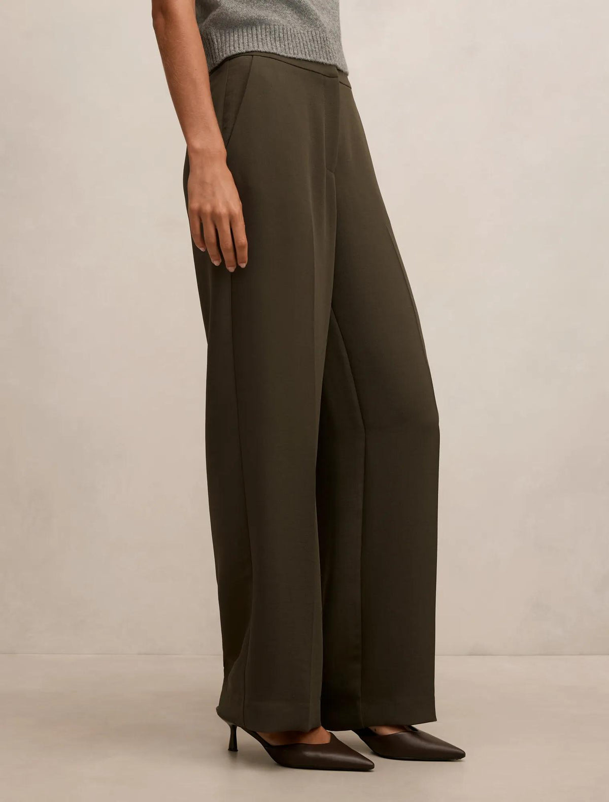 Dani Straight Leg Pant Olive