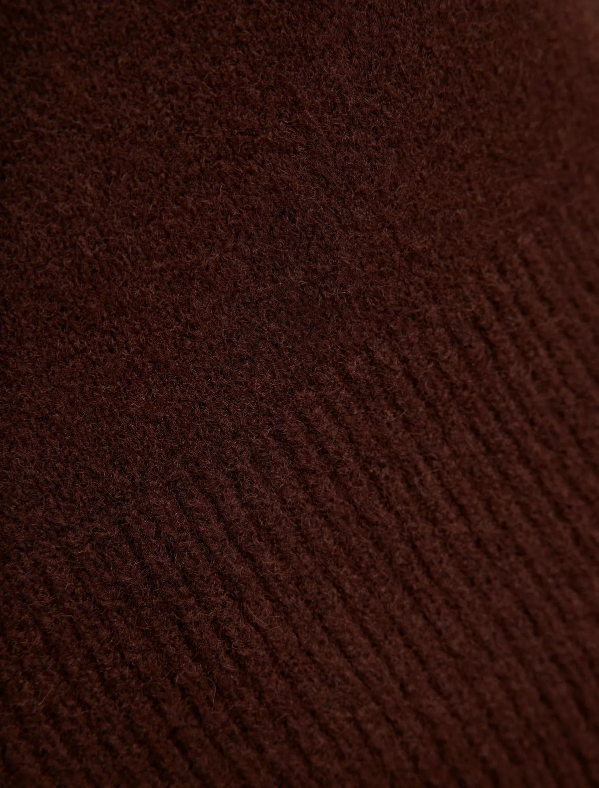 Ellie Cuff Detail Sweater Chocolate
