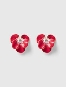 Isobel Pretty Flower Earring Pink_mannequin