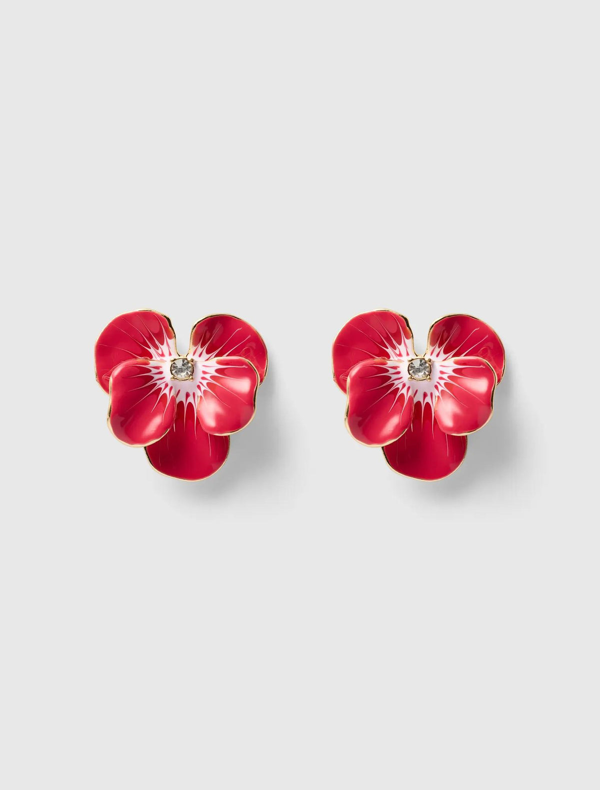 Isobel Pretty Flower Earring Pink_mannequin