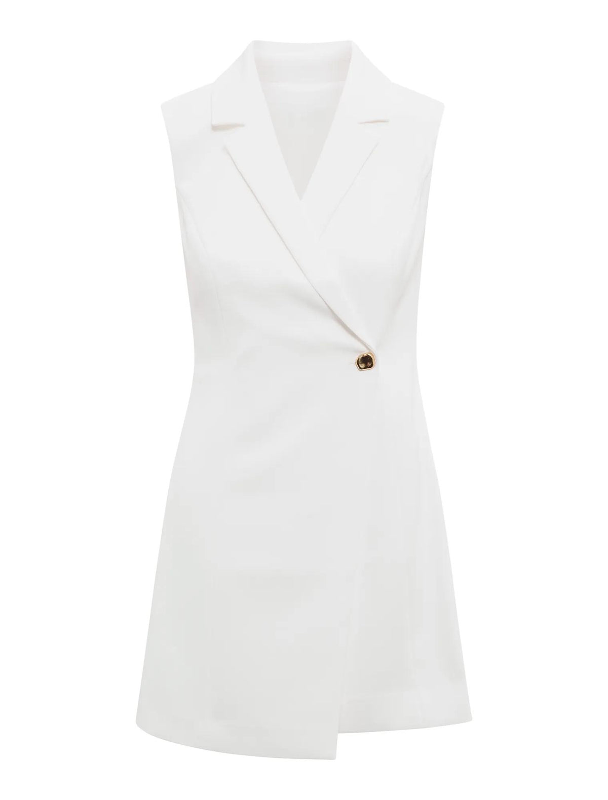 Winslet Wrap Blazer Mini Dress Porcelain_mannequin