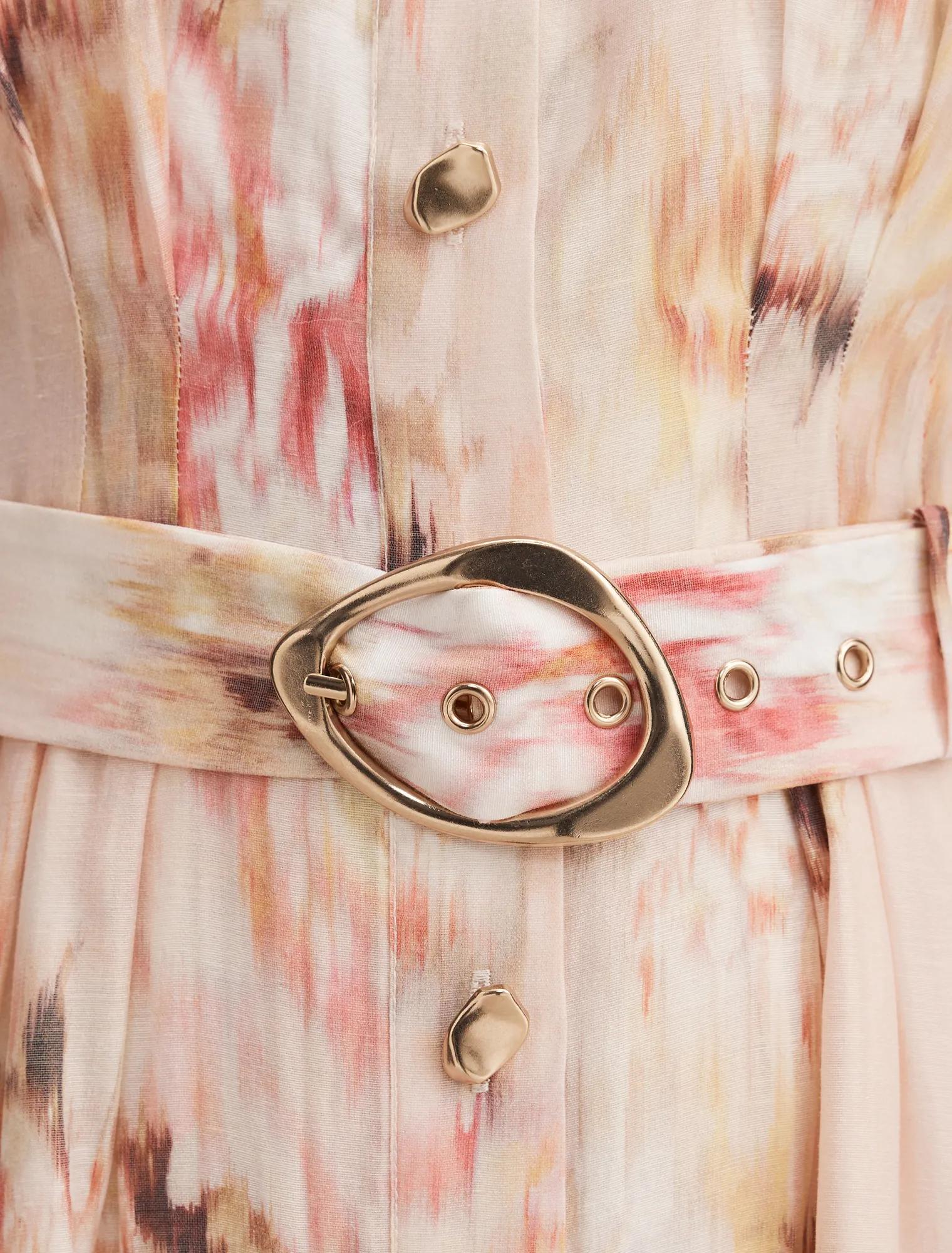 Terese Printed Shirt Dress Wynora Floral