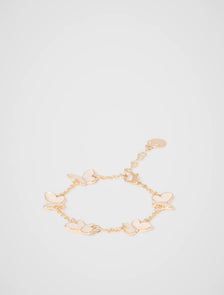 Betty Butterfly Bracelet Ivory/Gold_mannequin