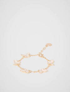 Betty Butterfly Bracelet Ivory/Gold