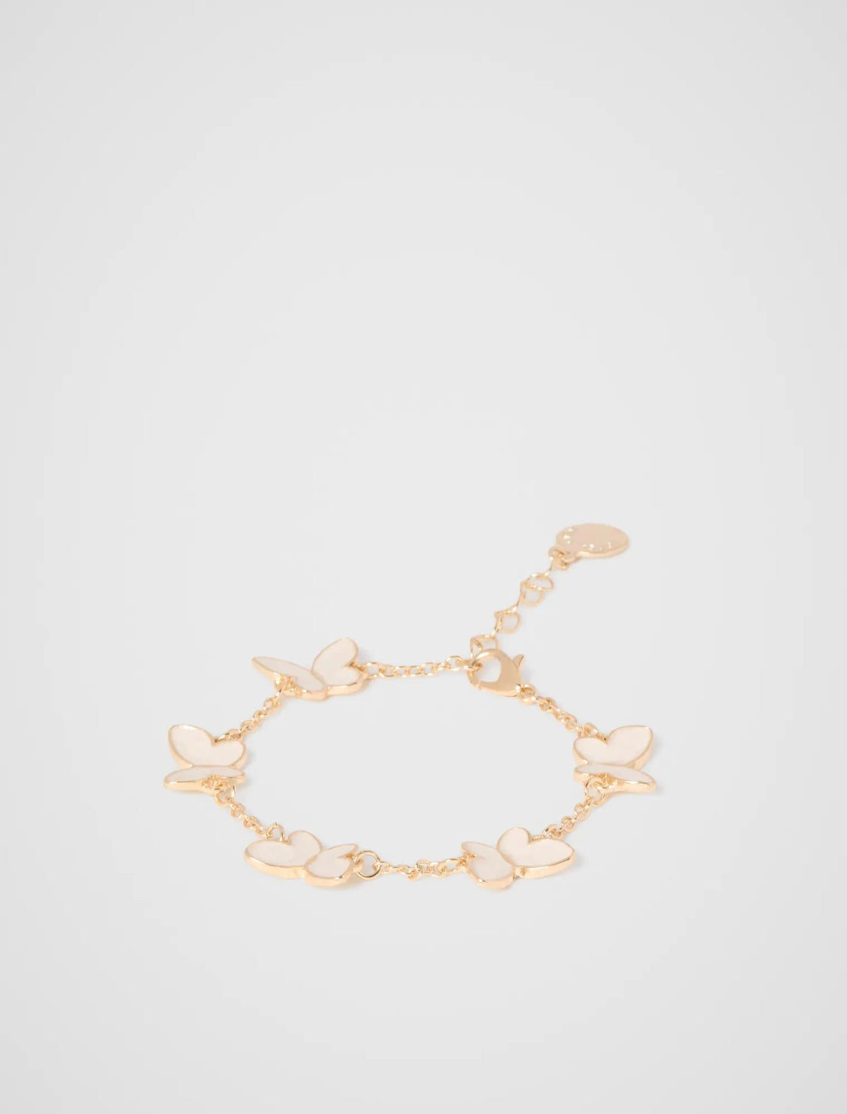 Betty Butterfly Bracelet Ivory/Gold