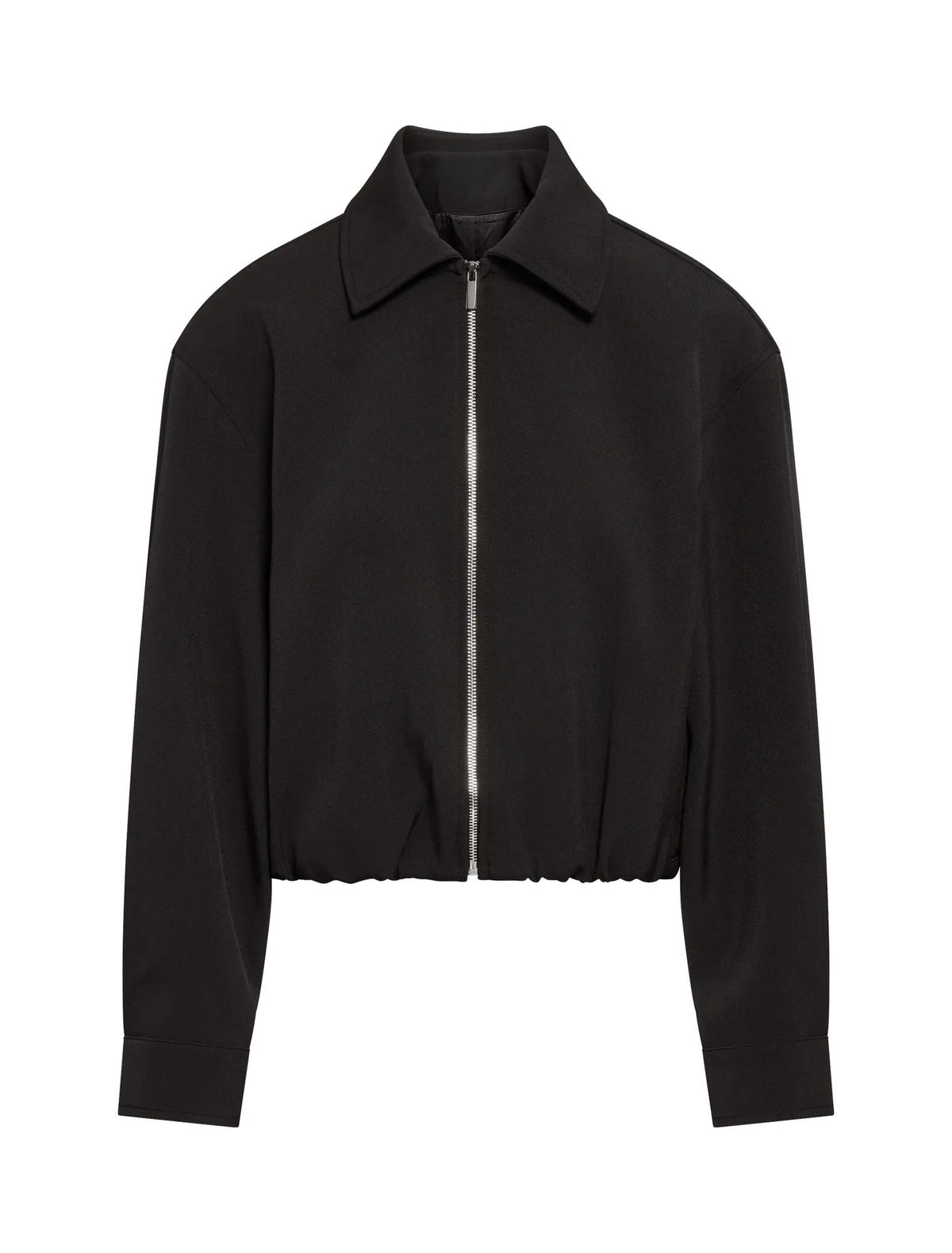 Alexia Top Collar Jacket Black_mannequin