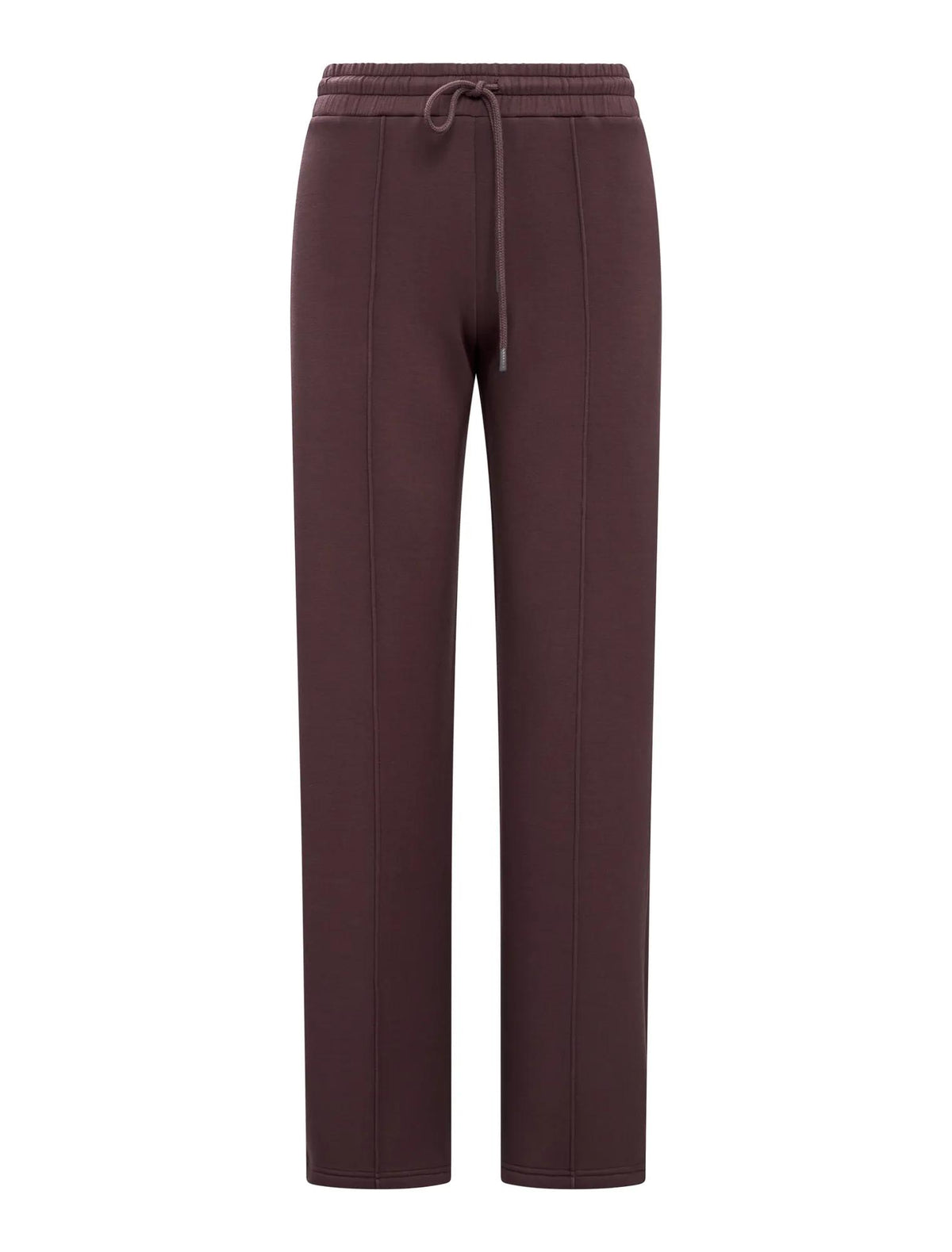 Tiana Wide Leg Track Pants Dark Chocolate_mannequin