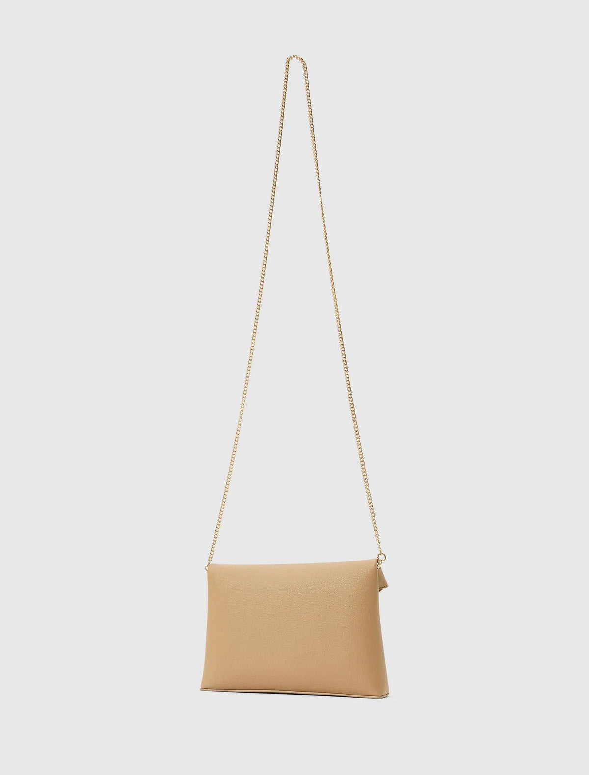 Ashley Envelope Clutch Camel_mannequin