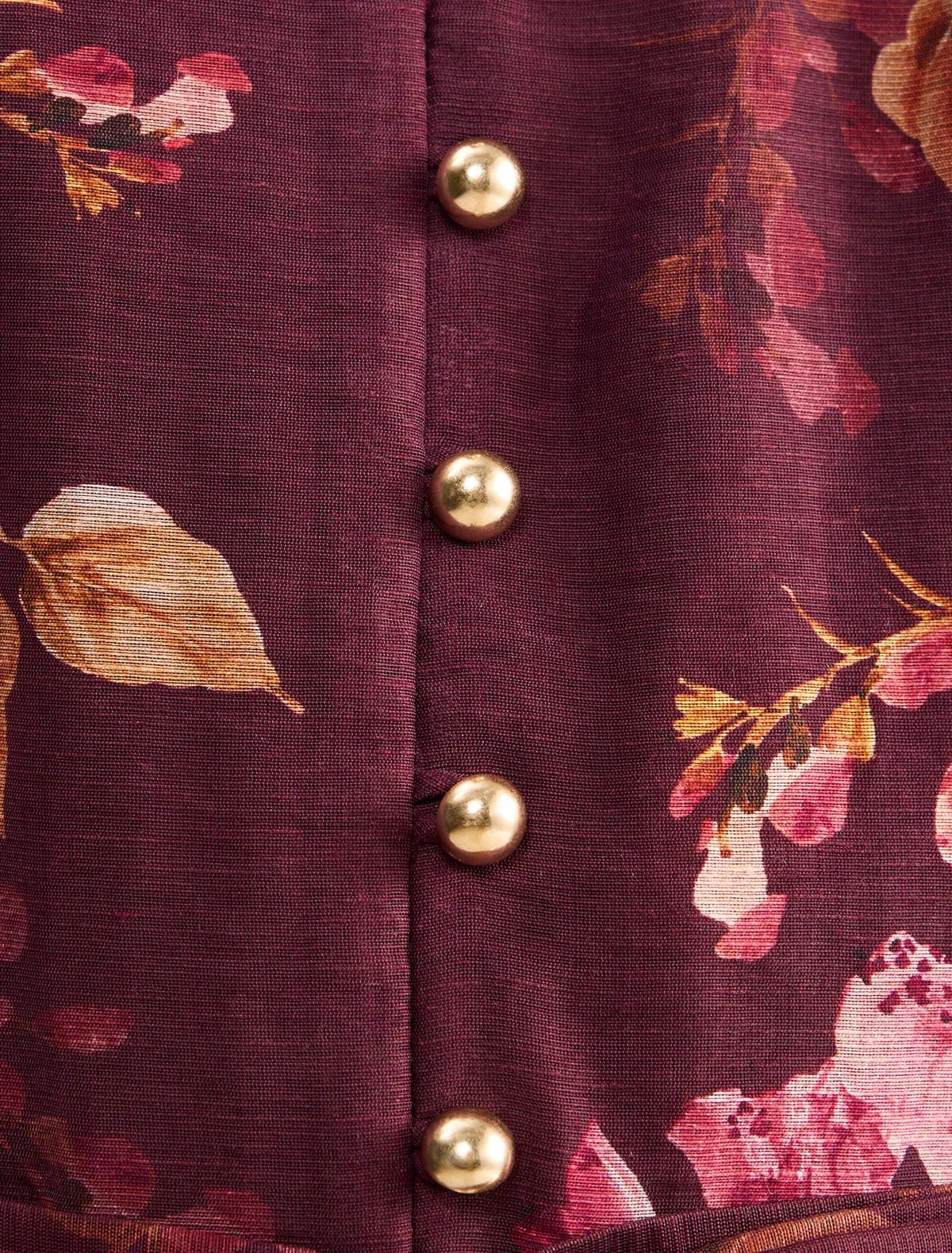 Sheridan Placement Print Midi Dark Wisteria Floral