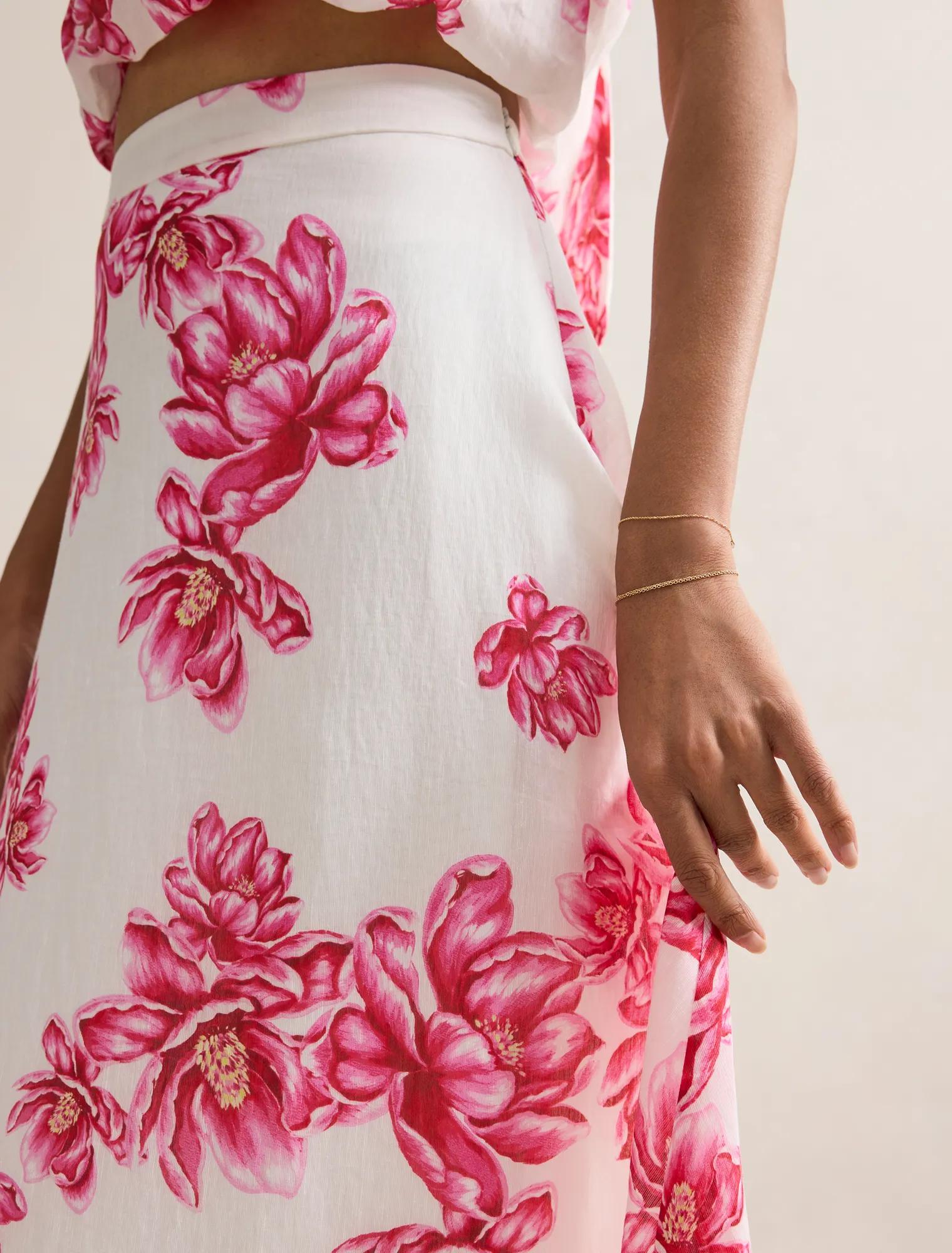 Maisie Petite Circle Midi Skirt Small Zila Co-ord