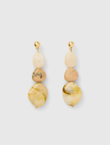 Bree Beaded Drop Earrings Multi