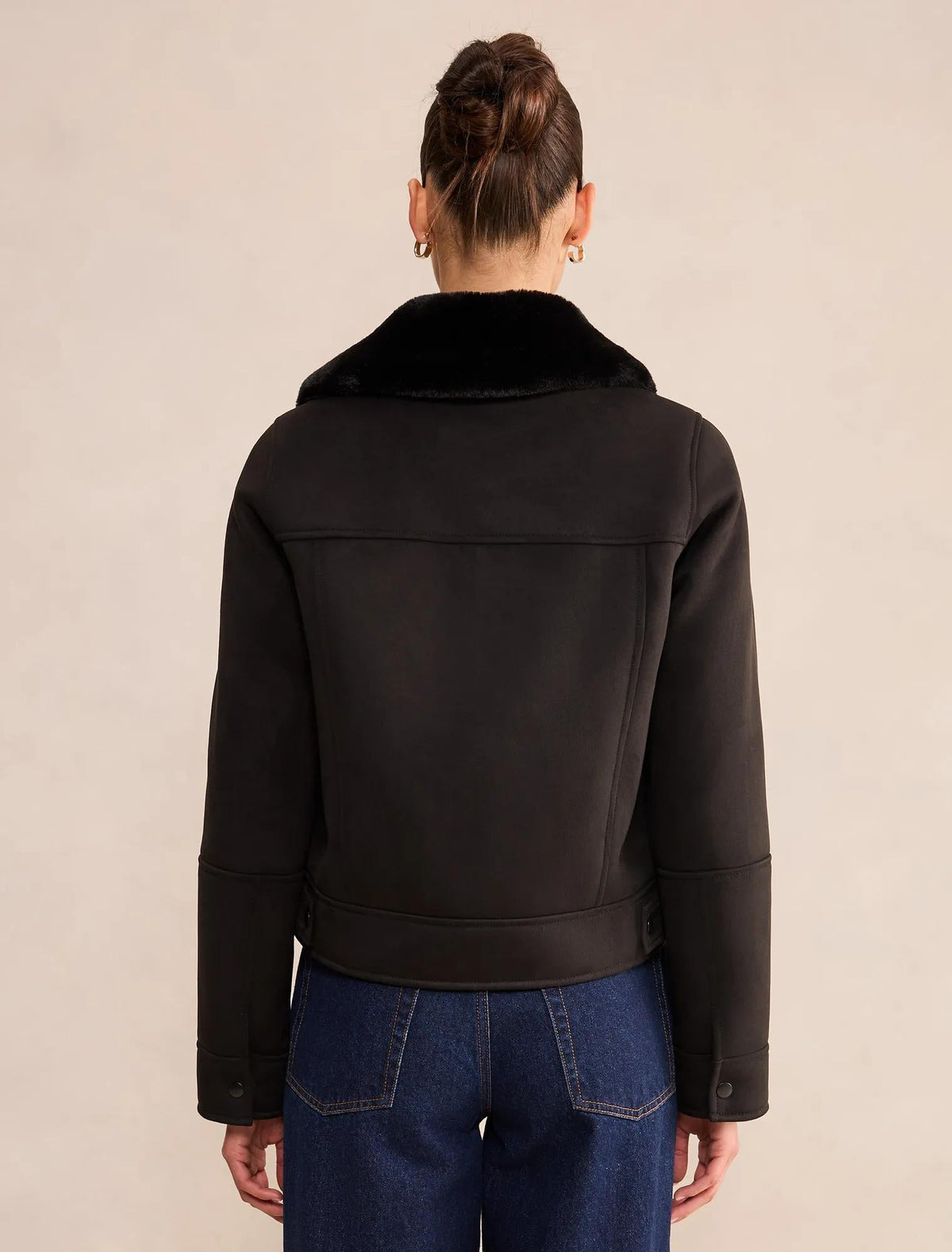 Juniper Aviator Jacket Black