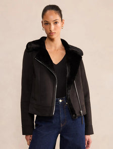 Juniper Aviator Jacket Black