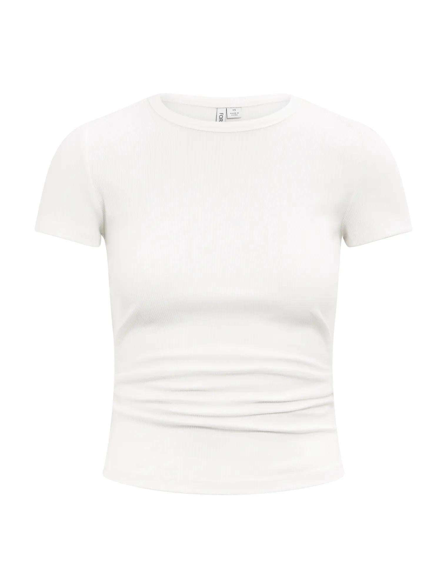 Kelly Tuck Detail Baby Tee Porcelain_mannequin