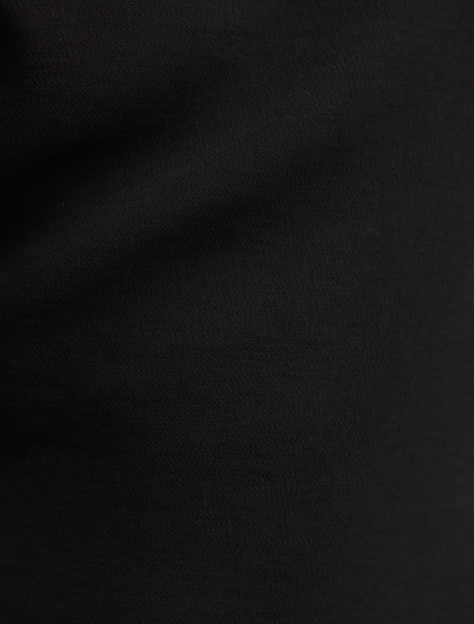 Danielle Petite Asymmetrical Mini Dress Black