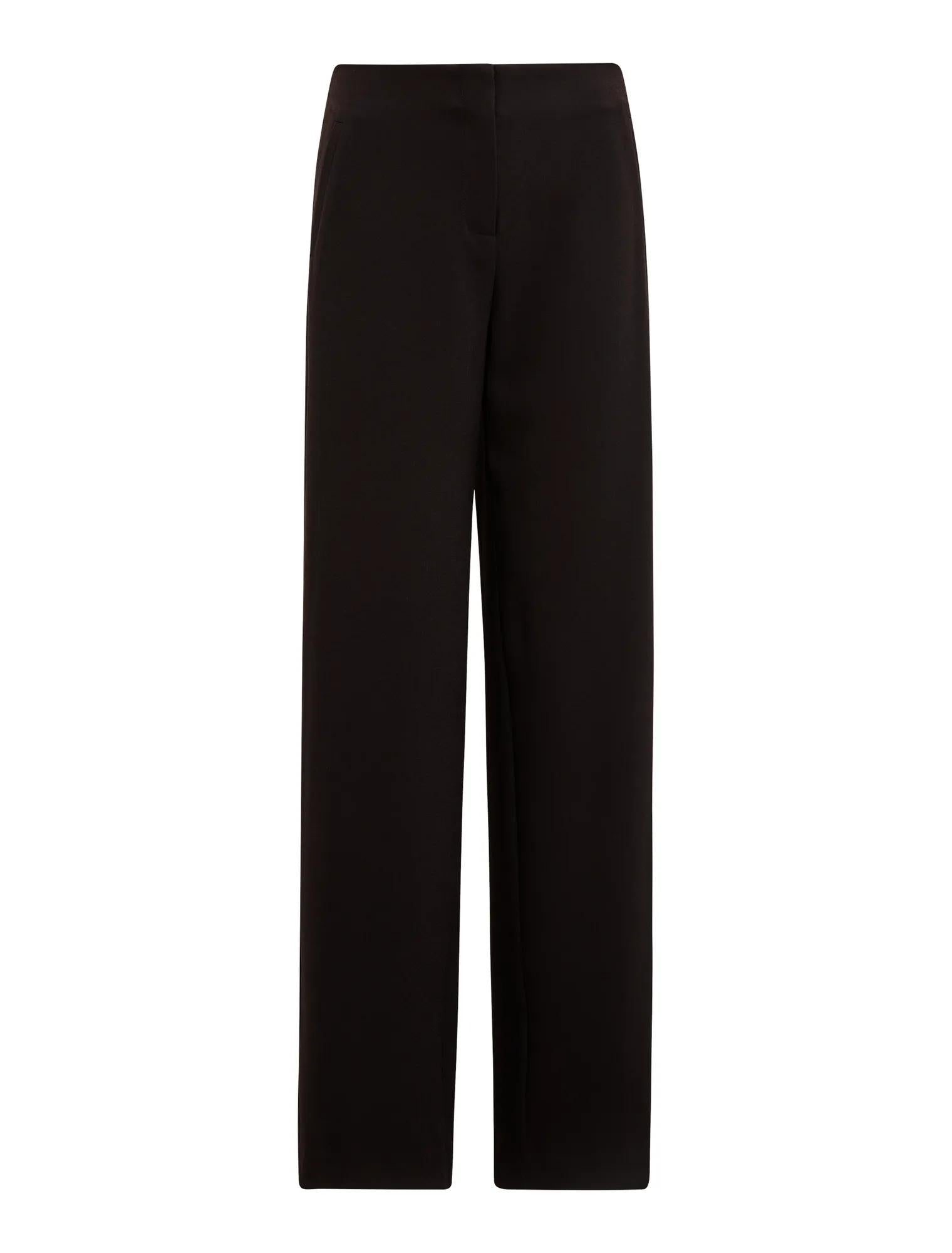 Lizzie Mid Rise Pants Black Suit_mannequin
