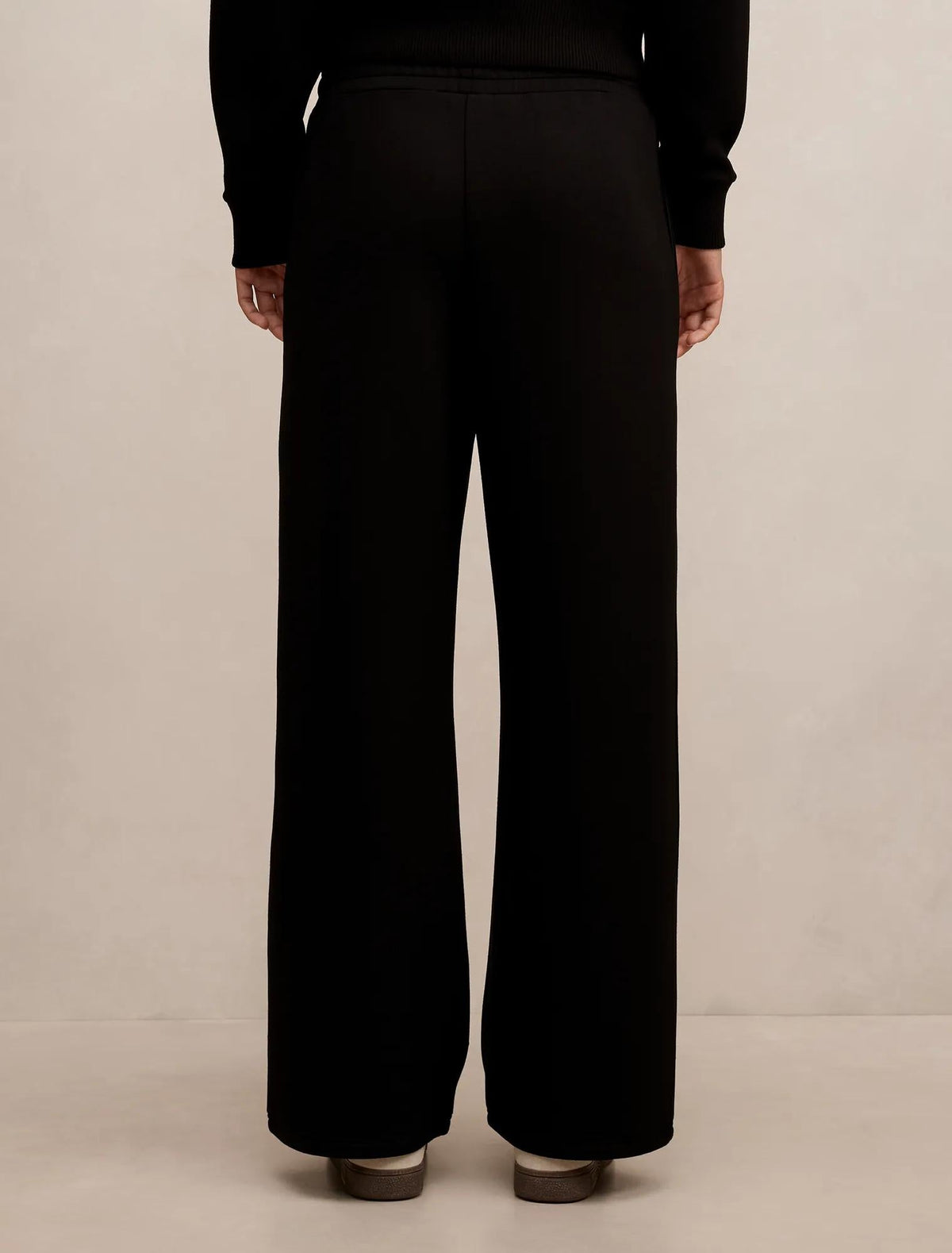 Hunter Wide Leg Lounge Pant Black