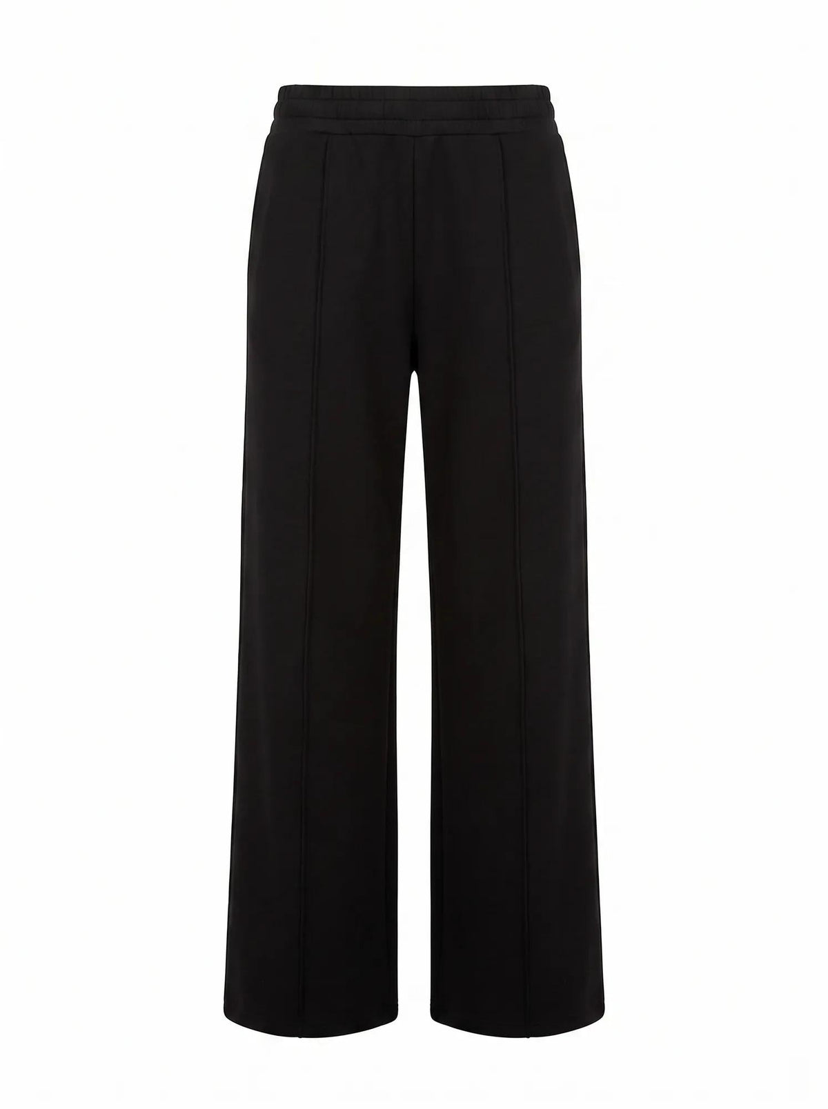 Hunter Wide Leg Lounge Pant Black_mannequin