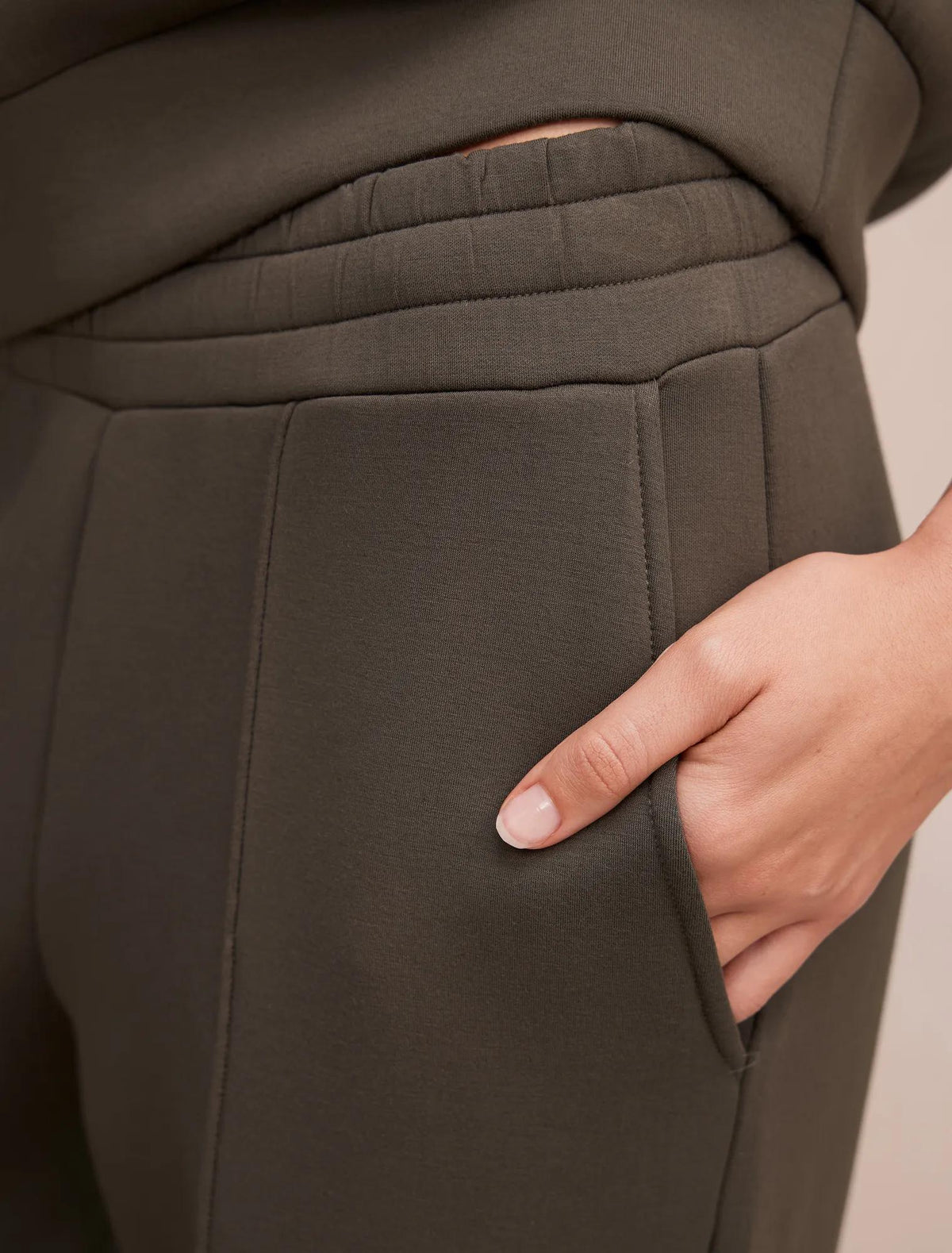Hunter Wide Leg Lounge Pants Sage Moss