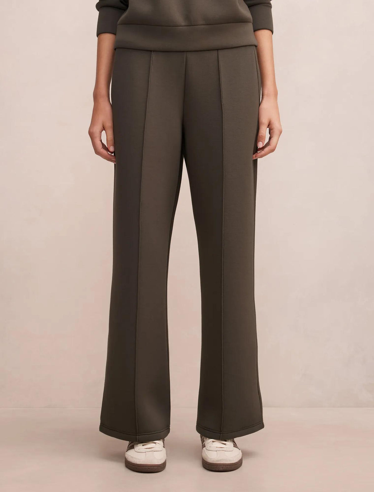 Hunter Wide Leg Lounge Pants Sage Moss