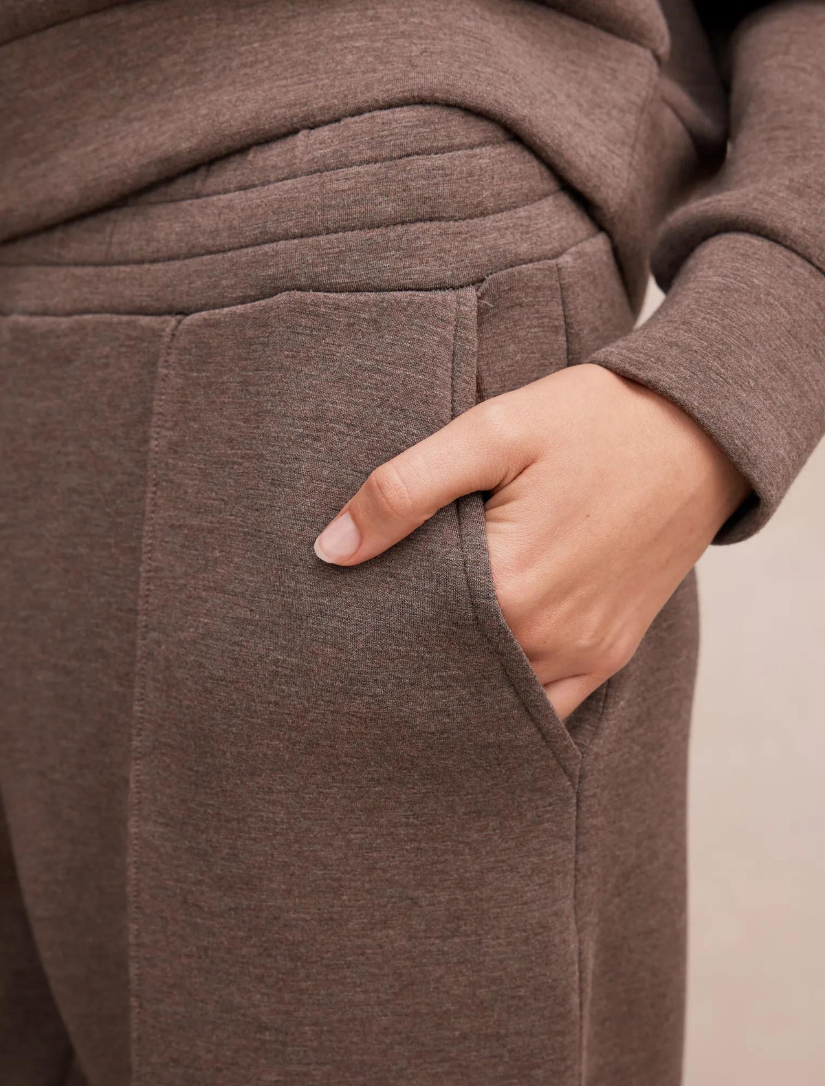 Hunter Wide Leg Lounge Pants Mocha Marle