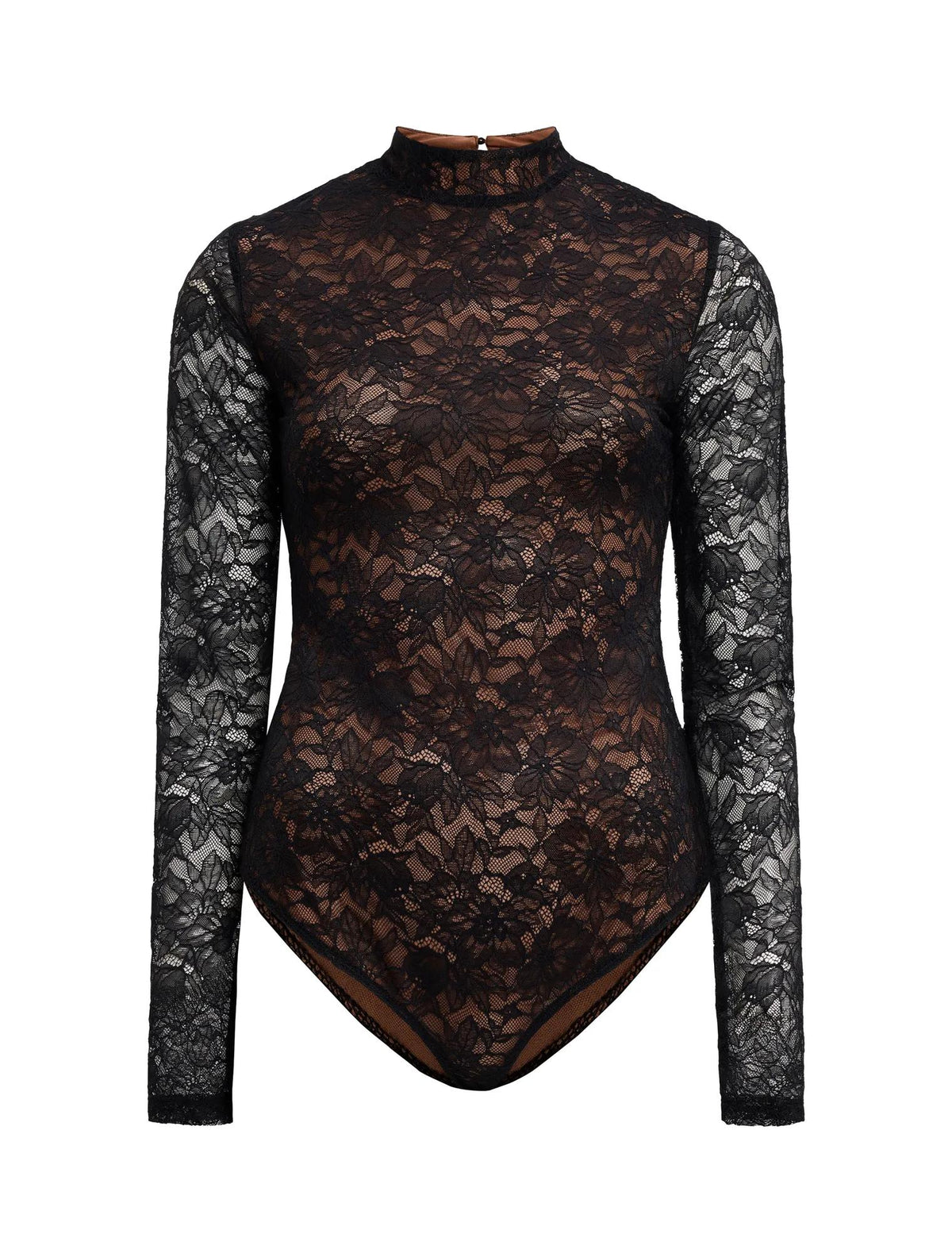 Bea Lace Bodysuit Black