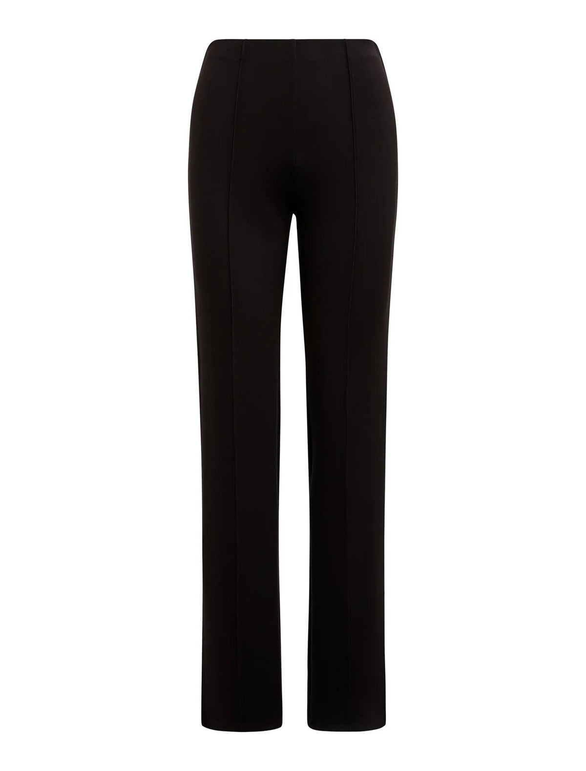 Piper Ponte Straight Leg Pants Black_mannequin