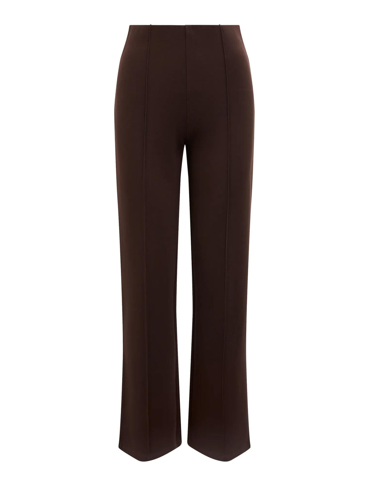 Piper Ponte Straight Leg Pant Chocolate
