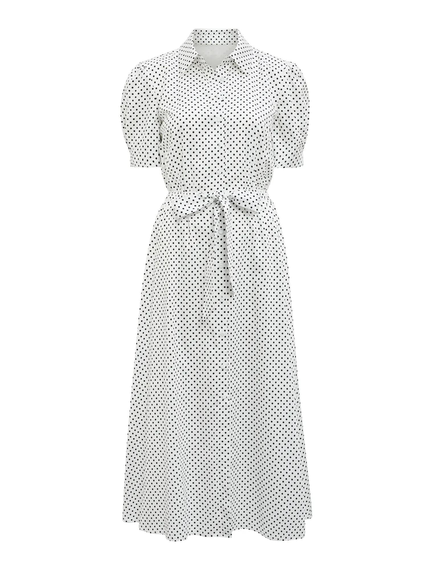 Harper Draw Cord Midi Dress Archer Spot