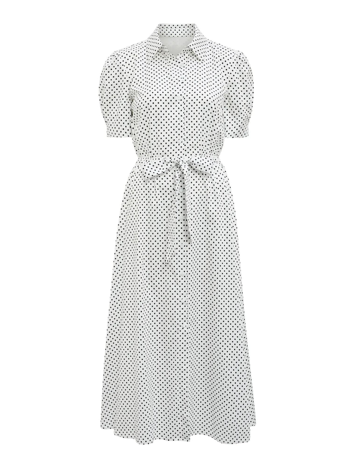 Harper Draw Cord Midi Dress Archer Spot_mannequin