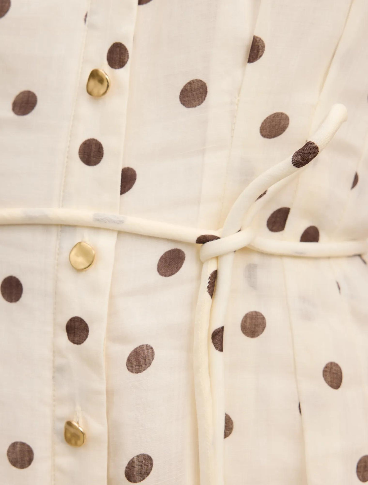 Jemma Petite Shirt Midi Dress Cream Edmond Spot