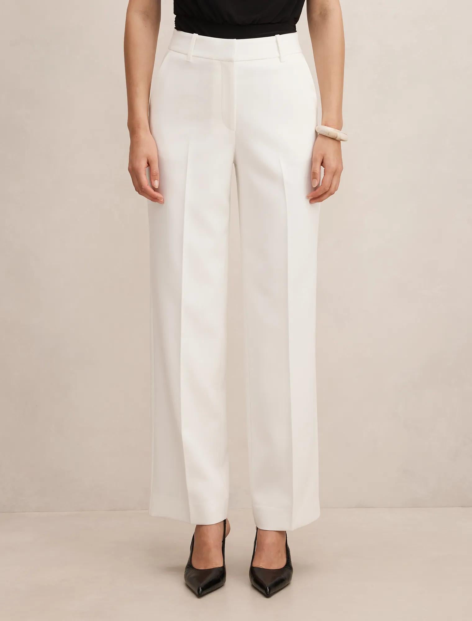 Ada Straight Leg Pants Porcelain