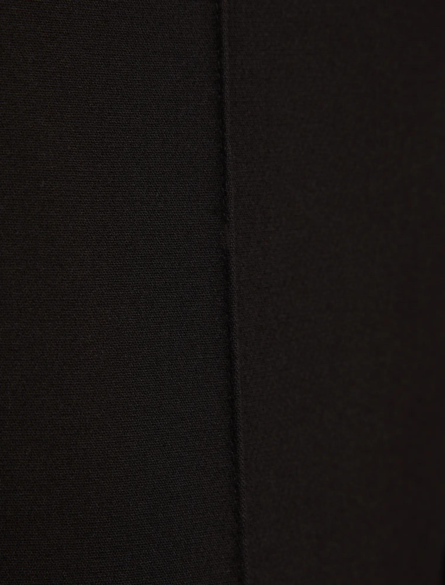 Melanie Pintuck Flare Pant Black