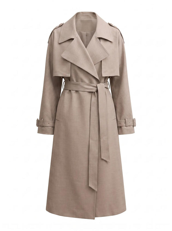 Maya Trench Neutral Set_mannequin
