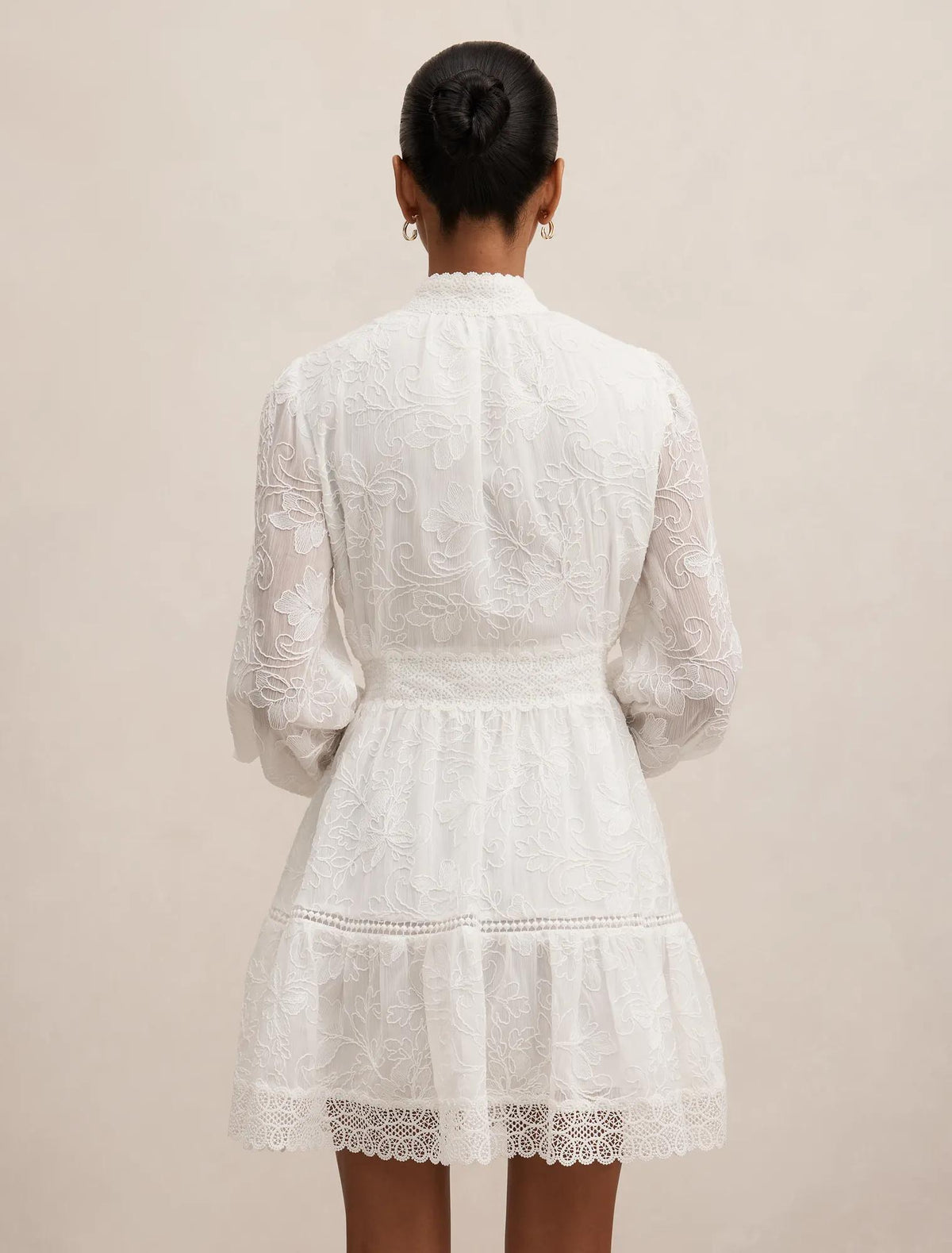 Thalia Petite Embroidered Mini Porcelain