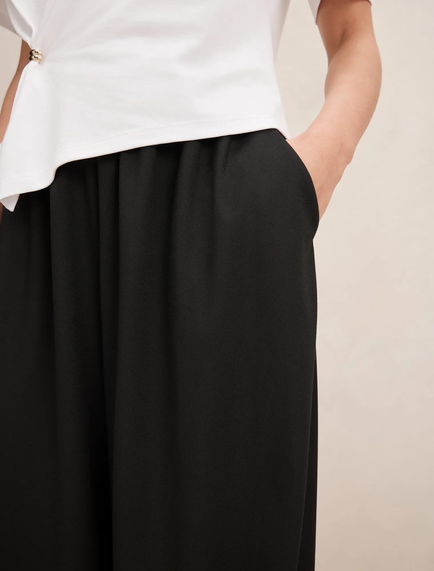 Becky Balloon Pant Black