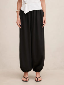 Becky Balloon Pant Black